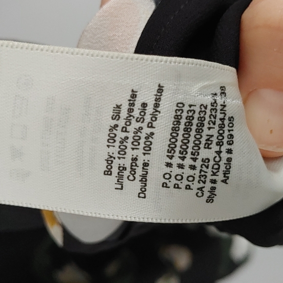 Aritzia Wilfred Silk wrap dress - Picture 3 of 5